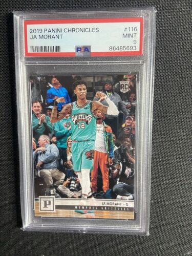 2019-20 Ja Morant Young Dolph Panini Chronicles #116 Rookie Card RC PSA 9