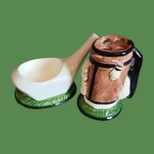 Set of 2 golf toothbrush holder