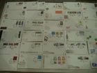 ISRAEL  30 FDC  1975  1976  1977  1978  JERUSALEM First Day Cover  NO ADDRESS