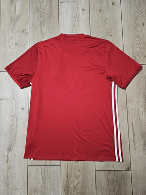 MANCHESTER UNITED 2016 2017 HOME FOOTBALL SHIRT SOCCER JERSEY L