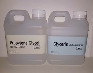 Mélange Base 80/20 VG/PG - Glycérine Végétale Et Propylène Glycol USP - Qualité Alimentaire
