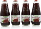 100% Pomegranate Juice - USDA Organic Certified - Glass Bottle 4 Pack
