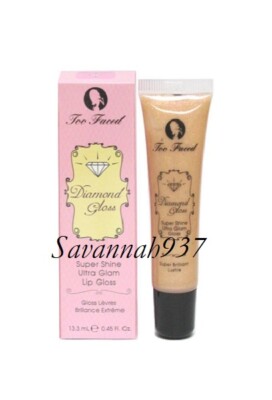 Too Faced Diamond Gloss - Super Shine Ultra Glam Lip Gloss - Champagne Diamond