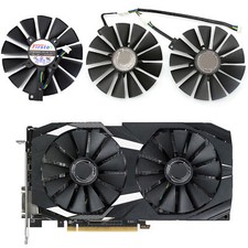 13 Leaves Cooling Fan For ASUS DUAL-RX580-8G Graphics Card Cooler Fan 4Pin Fans
