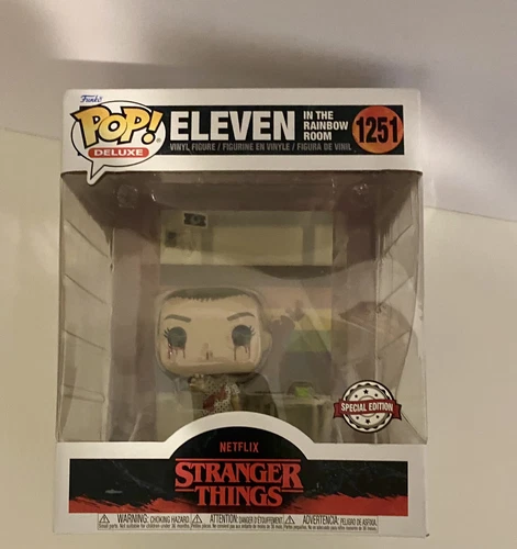 Funko Pop! Deluxe 1251 Stranger Things Eleven in  Rainbow Room Special Edition