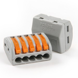 2pcs-Wire-Spring-Connector-32A-Cable-Terminal-Block-5-Pin-Push-Clamp-Solderless