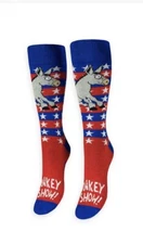 Freaker Feet Over The Calf Socks - Donkey Show