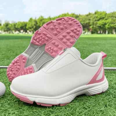Women Training Golf Shoes Waterproof Golf Sneakers Outdoor Gym Footwears