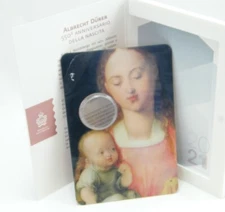 Original San Marino folder blister - empty - for 2 euro commemorative coin, without coin