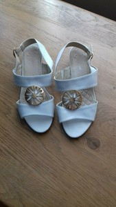 van dal white sandals