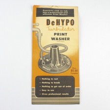 A.J. Ganz DeHypo Turbulator Print Washer - Brochure Single Sheet