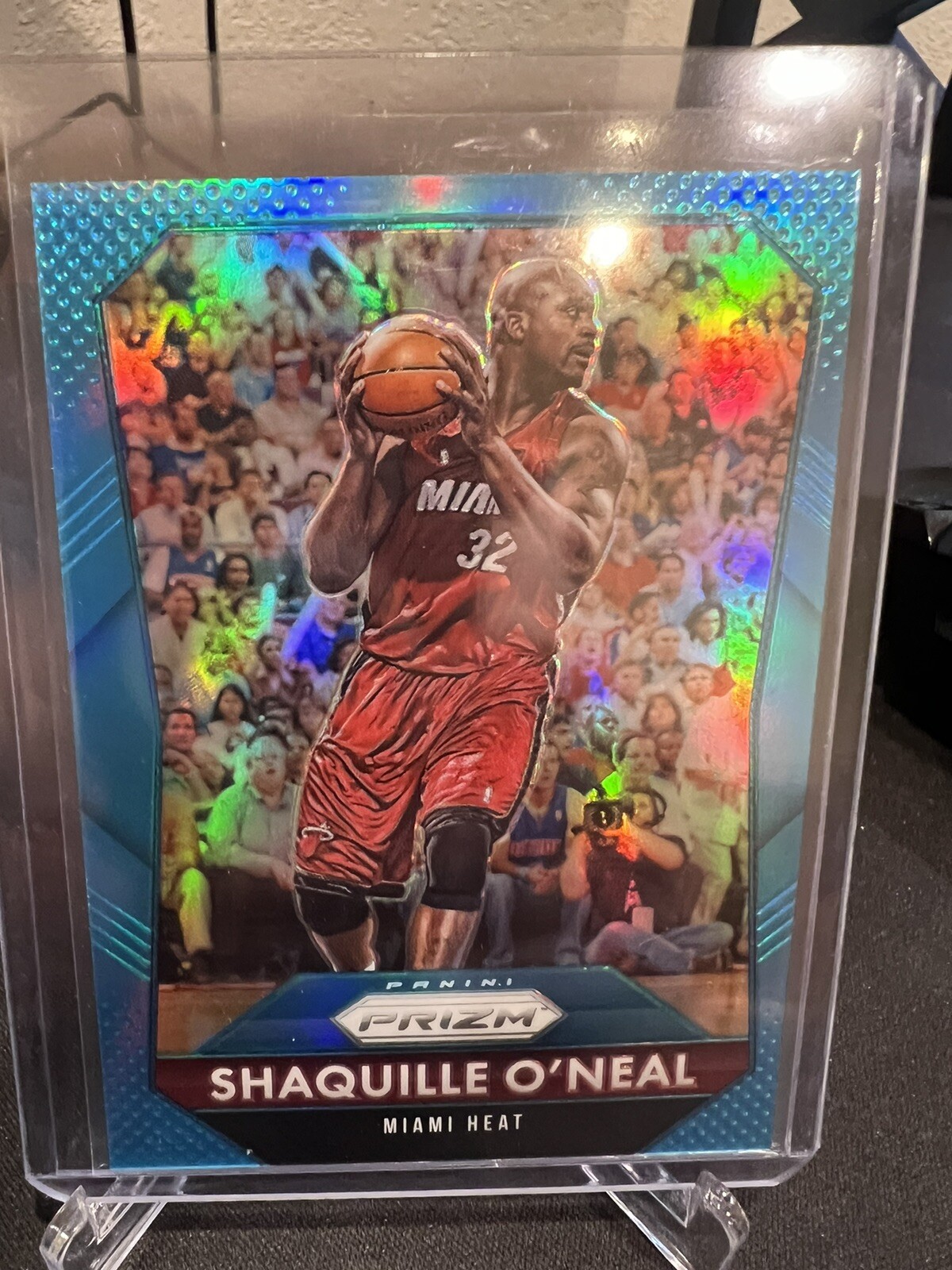 2015/16 PANINI PRIZM SHAQUILLE O'NEAL LIGHT BLUE PRIZM (108/199)