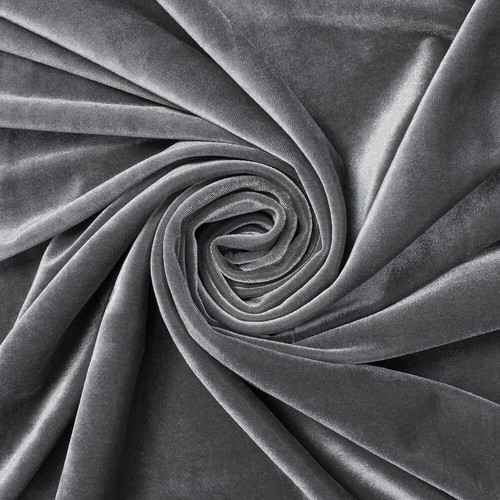 Stretch Velvet Polyester Spandex Heavyweight 60/61 Inch Fabric By The Yard - Picture 93 of 99