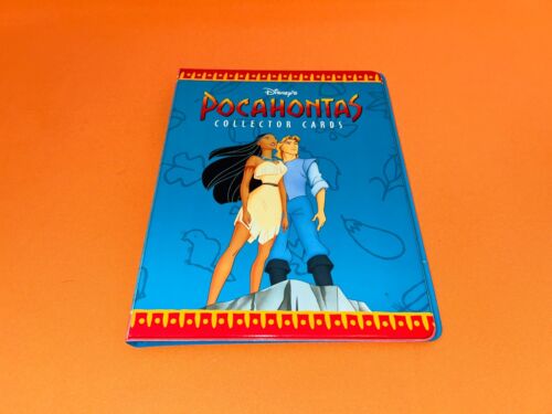 DISNEY POCAHONTAS TRADING CARDS COLLECTOR BINDER w/GUIDE (1995) - SKYBOX VTG HTF - Picture 1 of 6