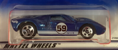 1 998 Hot Wheels '99 1st Editions Ford GT-40 #16 of 26 cars blue