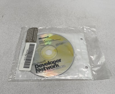 Microsoft Developer Network Office Test Platform Intl Windows Disc 10 Oct 1996