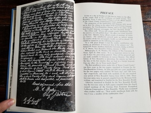 History of New Braunfels & Comal County, Texas 1844-1946 by Oscar Haas - Picture 5 of 6