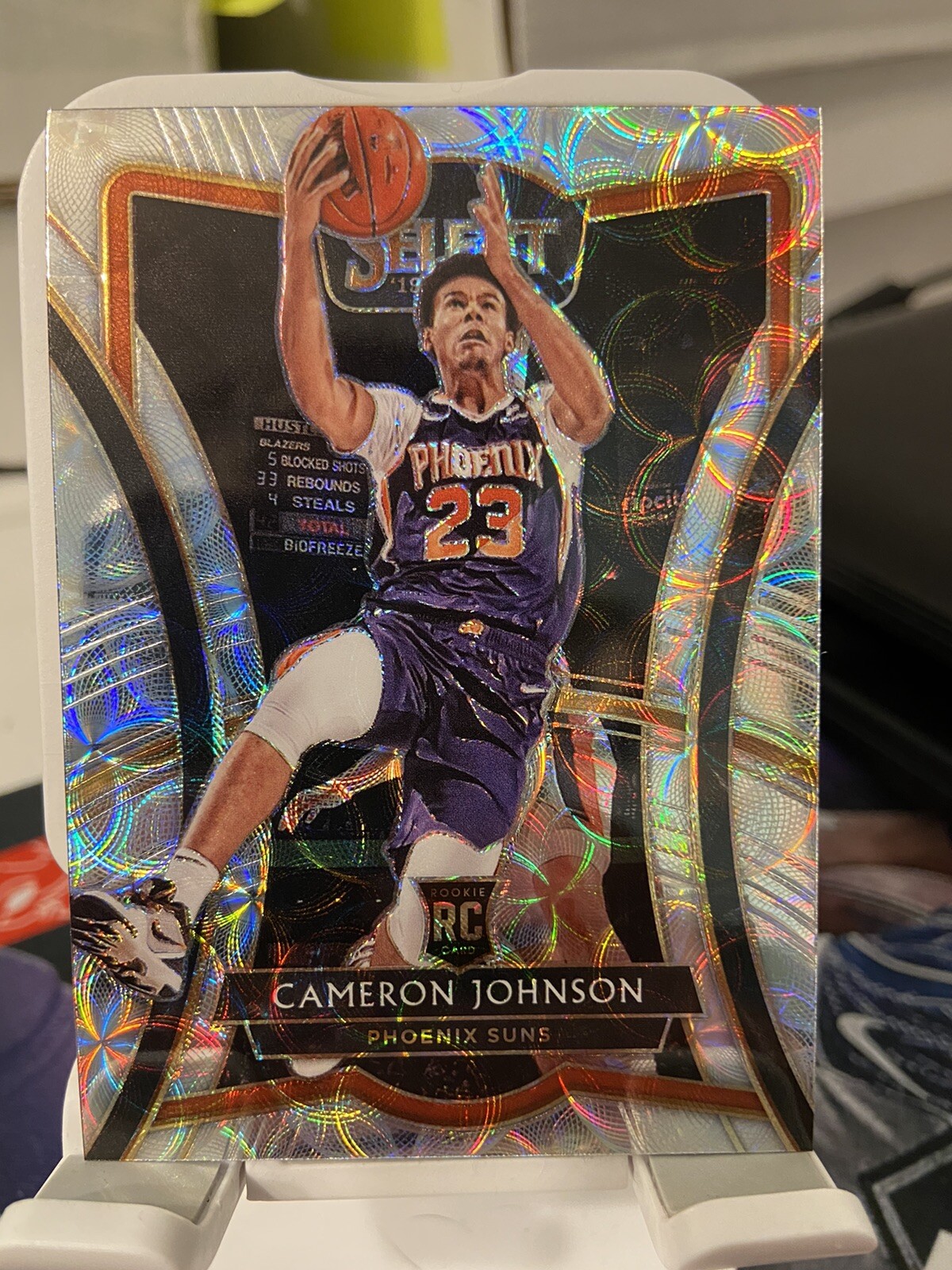 2019-20 Select Cameron Johnson Premier Level Scope Prizm Rookie RC #154