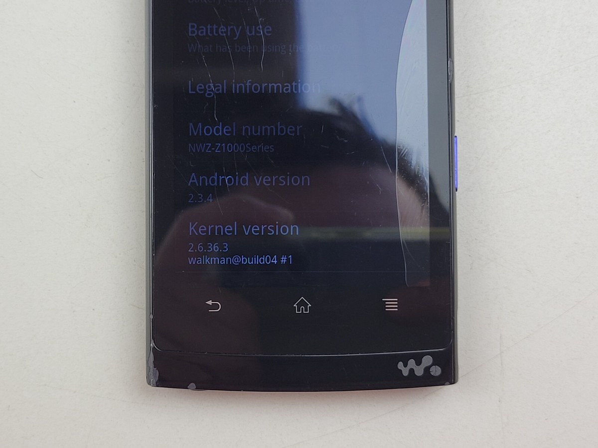 Sony Walkman NWZ-Z1000 Z Series Z1040 - 8GB - Purple - *PLEASE