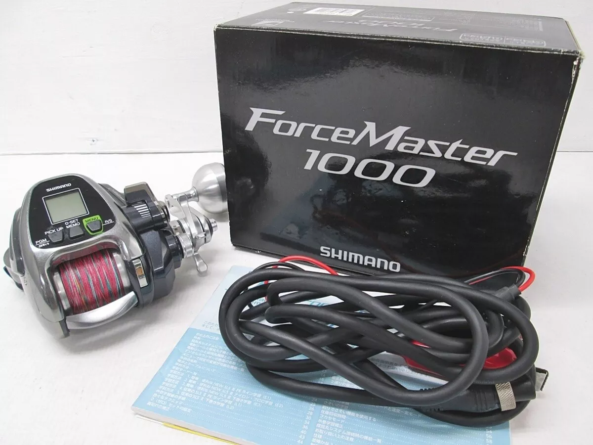 Shimano 15 Force Master 4000 Electric Reel 4969363033024 – North-One Tackle