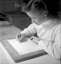 Culture advertisment and animation film studio Julius Pinschewe 1949 Old Photo 4