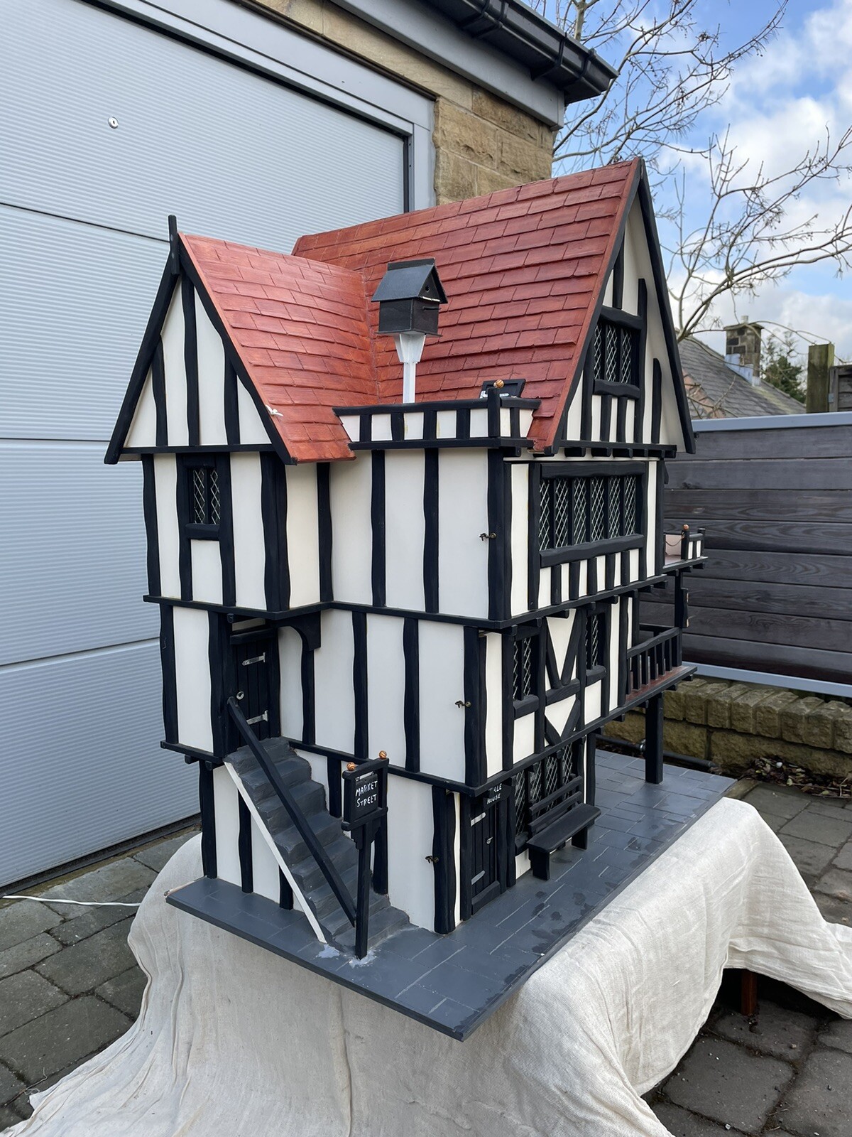 Tudor Style dolls house job lot bundle eBay