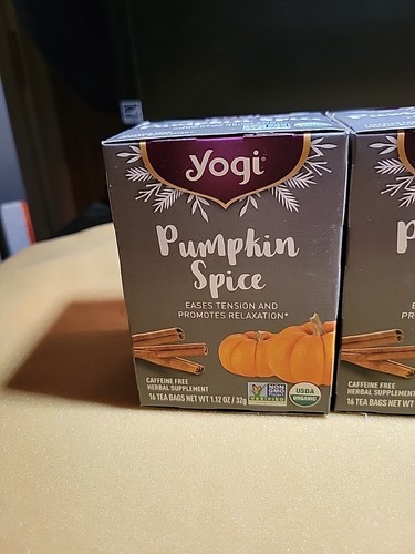 Yogi Tee - Pumpkin Spice Tee (4er Pack) koffeinfrei - 64 Bio Kräuterteebeutel - Bild 3 von 6
