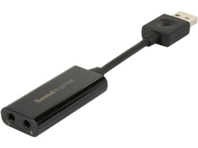 #ad Creative Labs Sound Blaster Play 3 External USB Sound Adapter for Windows and M $23.99