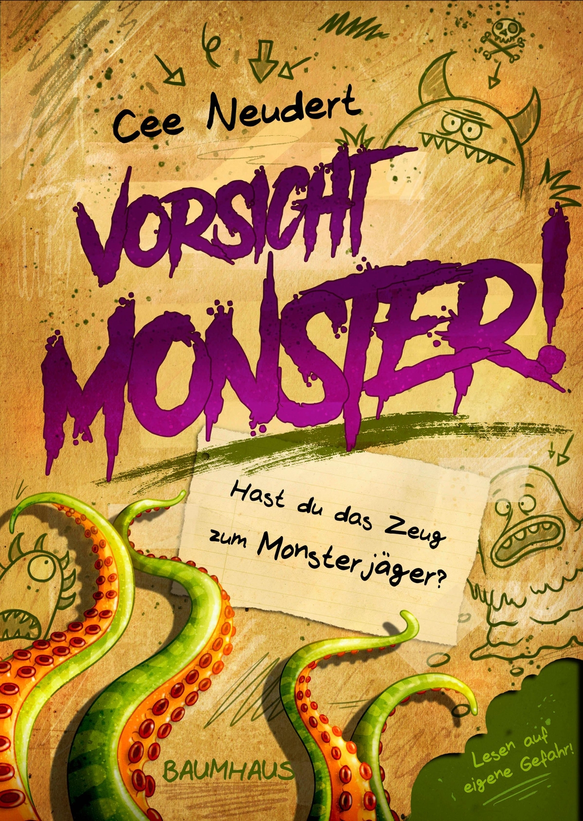 Thumbnail - Vorsicht, Monster - Hast Du Das Zeug Zum Monsterjäger? (band 1) | Cee