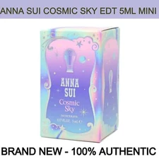 Brand New Anna Sui Cosmic Sky Miniature 5ml Eau de Toilette for Women