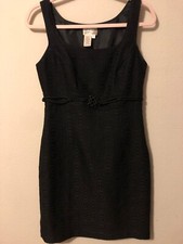 MSSP Max Specialty Studio Products LBD Brocade Sleeveless Lined M