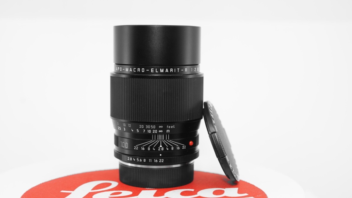 LEICA APO-Macro-Elmarit-R 100mm f/2.8 MF 3 Cam Lens Boxed #3594901