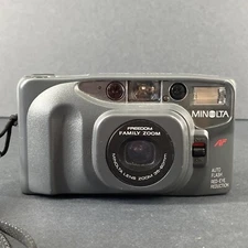 Minolta Freedom Family Zoom 35mm Point and Shoot Camera 