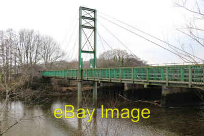 Photo 6x4 Access to the South Devon Railway, Totnes This footbridge acros c2017
