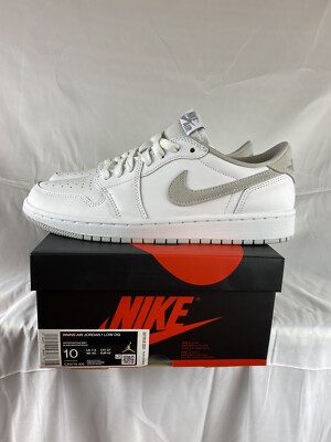 Air Jordan 1 Low OG Neutral Grey CZ0775 100 Wmns Size 10 / Mens