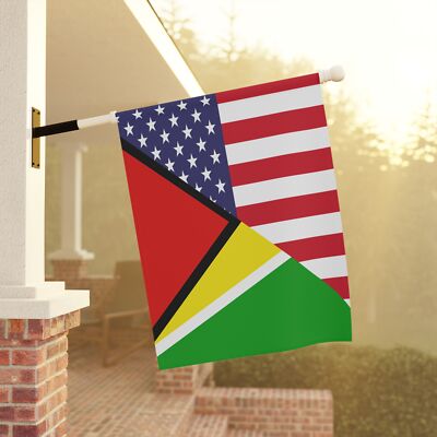 3x5 Stato Di Bandiera Guyana Banner Sudamericano Pennant NUOVO