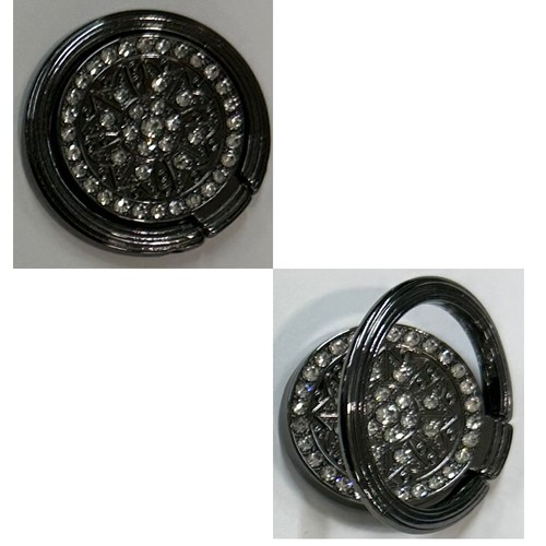 For iPhone /Samsung Finger Ring Holder Metal Plate Rotating Magnetic Grip - Picture 8 of 12