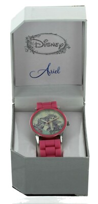 Girls Ariel Disney The little mermaid analog watch with pink  display picture 2