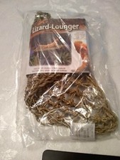Penn Plax Lizard Lounger Rope Hammock Bed Bearded Dragon Guano Gecko Crabs NEW