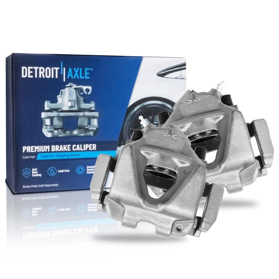 Pinza de pastillas de freno de rotor perforado delantero trasero 10 piezas con soporte para BMW 328i xDrive X1 Foto 3 de 4