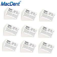 10X Macdent Dental Orthodontic Brackets Braces Metal Mini MBT/Roth.022 Hook 345