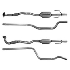 Catalytic Converter Type Approved For Vauxhall Meriva MK1 1.7 CDTi BM 5852196