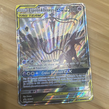 The Pokémon Company Espeon & Deoxys GX TAG TEAM SM240 Promo Holo 260 HP English on eBay