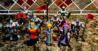 Lakeshore Learning Royal Kingdom Adventure Castle Figures Lot King Queen Knights