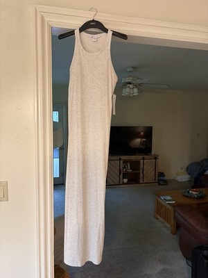 Athleta Signature Rib Maxi Dress Light Gray Petite Sleeveless Scoop Neck Stretch | eBay Athleta Signature Rib Maxi Dress Light Gray Petite Sleeveless Scoop Neck Stretch | eBay