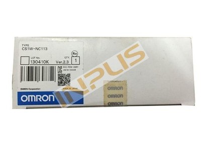 CS1W-NC113 New Sealed Omron PLC MODULE CS1W-NC113