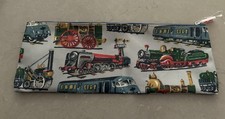 Cath Kidston Boys Pencil Case Extra Long Length Vintage Train Design VGC  NEW