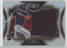 2021 Select Horizontal Rookie Jumbo Swatches Holo Prizm /150 Luis Garcia V 0ui8