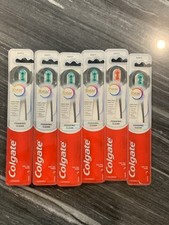 Colgate Total Foaming Clean Soft Toothbrush 6 Pack Manual Floss Tip Bristles