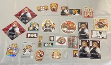 Demon Slayer Kimetsu no Yaiba Ufotable Rengoku Anjuro Sticker Set Official